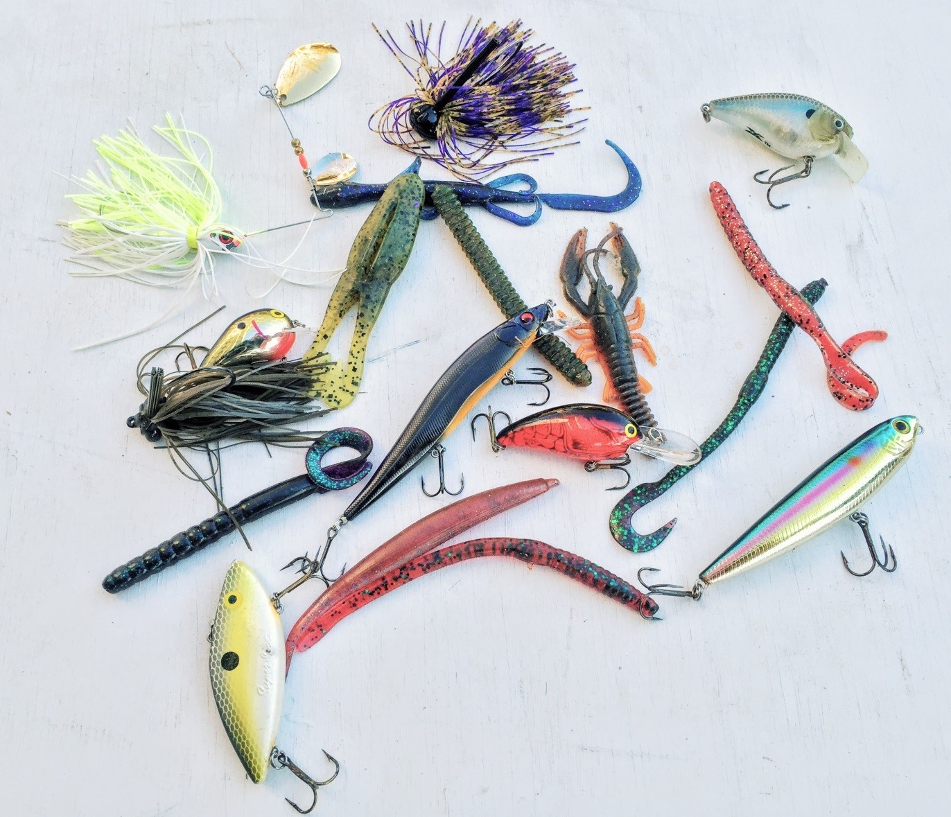 Using the right bass lures in each of the seasons